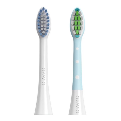 Końcówki Oravio Sensitive & Tongue Scraper White