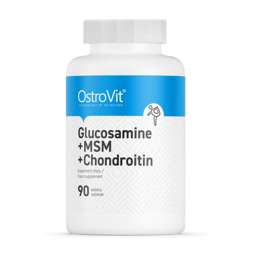 OstroVit Glukozamina + MSM + Chondroityna 90 tabletek