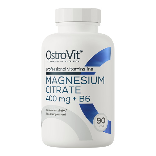 OstroVit Cytrynian Magnezu 400 mg + B6 90 tabletek