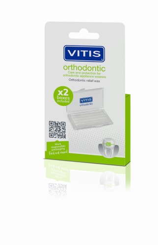 Vitis Orthodontic relief wax - wosk ortodontyczny kalibrowany 2szt.