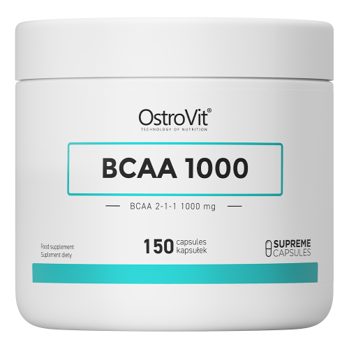 OstroVit BCAA 1000 mg 150 kapsułek