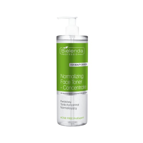 Bielenda Professional ACNE FREE ProExpert Kwasowy koncentrat – tonik normalizujący 500ml