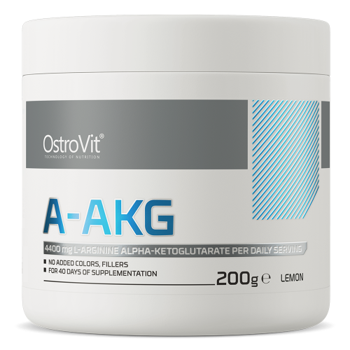 OstroVit A-AKG 200 g smak cytrynowy