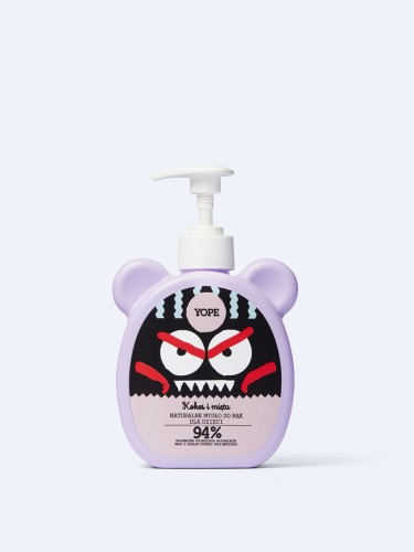 YOPE Naturalne mydło do rąk dla dzieci Kokos i mięta 400ml. 