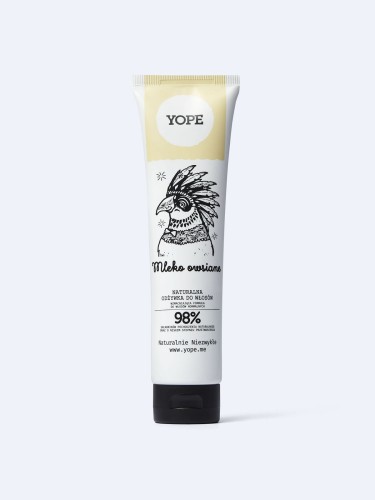 YOPE Naturalna odżywka do włosów Mleko owsiane 170ml