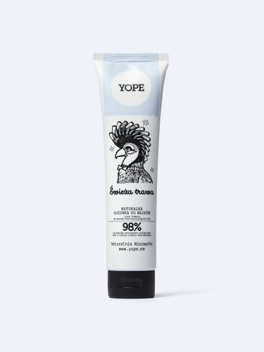 YOPE Naturalna odżywka do włosów przetłuszczających się Świeża trawa 170ml