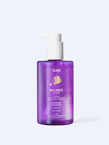 YOPE Szampon do przetłuszczającej się skóry głowyBALANCE my HAIR 300ml