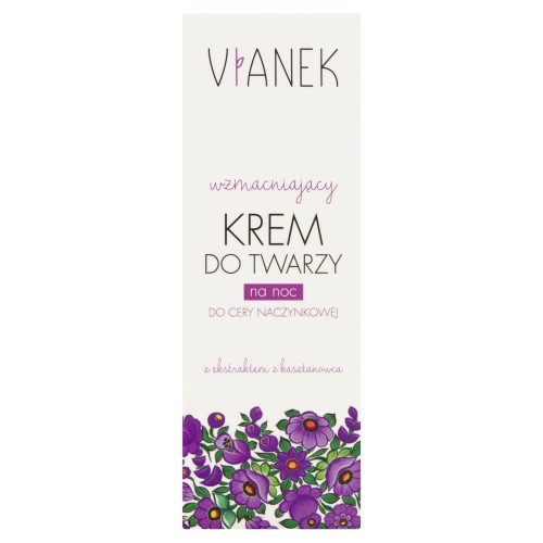 VIANEK Wzmacniający krem do twarzy na noc 50ml 