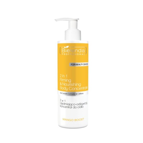 Bielenda Professional Mango Boost 2 w 1 Ujędrniająco-odżywczy koncentrat do ciała 450ml.