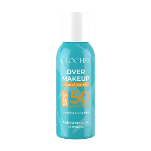 Clochee Simply Organic Mgiełka ochronna na makijaż SPF 50+ 75 ml