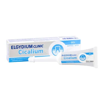 Elgydium Clinic Cicalium, żel stomatologiczny, 8 ml żel, afta, owrzodzenia