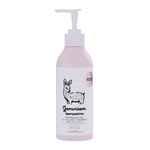 Yope Naturalny żel do higieny intymnej Geranium i Żurawina 300ml (E1) 