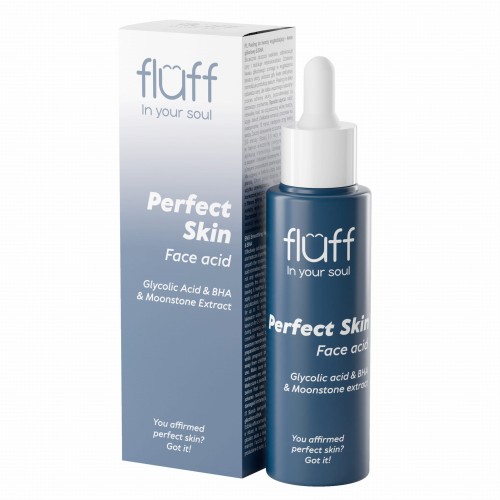 Fluff Superfood Peeling do twarzy wygładzający - kwas glikolowy & BHA 40ml