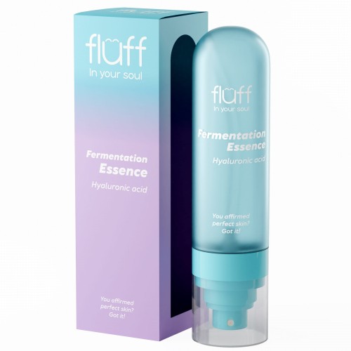 Fluff Superfood Esencja do twarzy z kwasem hialuronowym na bazie fermentowanego ekstraktu z bambusa 80ml