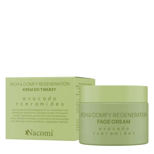 Nacomi Rich&Comfy Regeneration Krem do twarzy AWOKADO 40ml