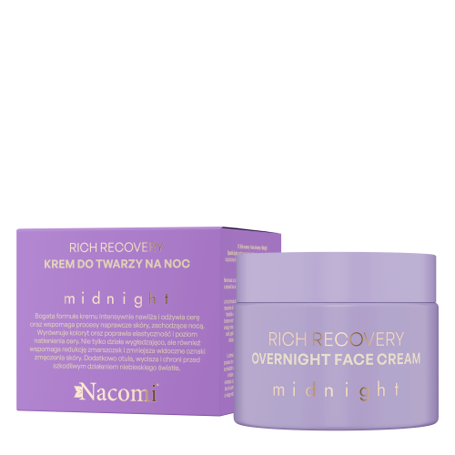 Nacomi Rich recovery Krem do twarzy MIDNIGHT 40ml