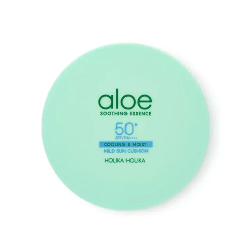 Holika Aloe Soothing Essence Mild Sun Cushion Filtr przeciwsłoneczny SPF50+  09/08/2025