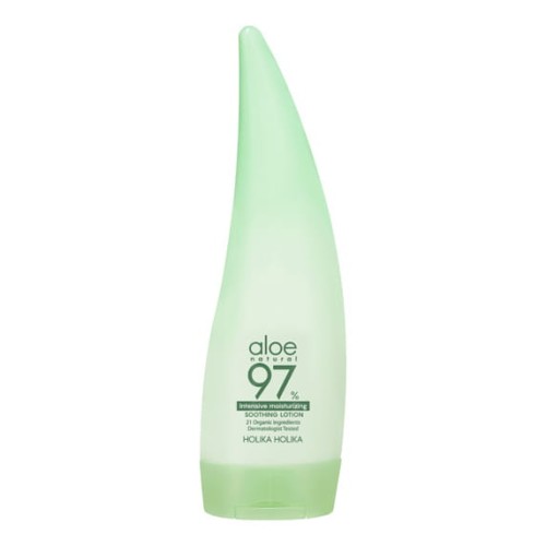 Holika Holika Aloe 97% Soothing Gel Lotion Intensive Moisturizing 240ml - intensywnie nawilżający aloesowy balsam do ciała