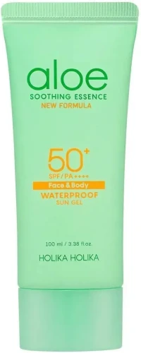 Holika Holika Aloe Waterproof Sun Gel SPF50+ żel przeciwsłoneczny do ciała 100ml