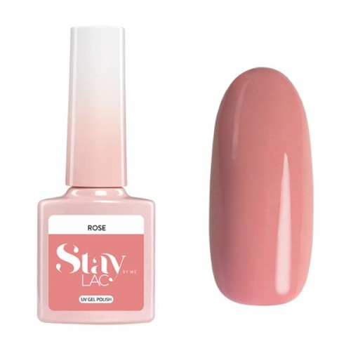 STAYLAC - Staylac hybrydowy lakier do paznokci ROSE, 5 ml
