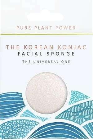 KONJAC -Gąbka Konjac Premium The Elements - Woda i 100% czysty Konjac z wyspy Jeju dla każdej cery