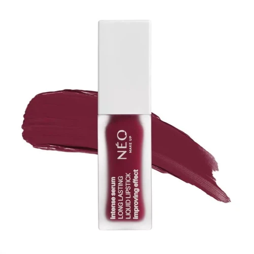 NEO MAKE UP Długotrwała pomadka do ust w płynie: 09 RASPBERRY BURGUND