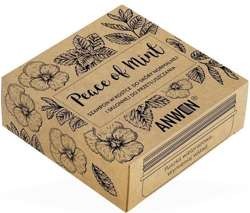 ANWEN PEACE OF MINT szampon w kostce (puszka), 75 g