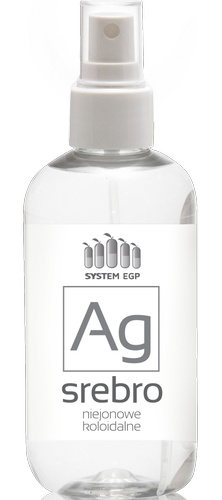 System EGP Srebro niejonowe koloidalne o właściwościach antybakteryjnych, 250 ml