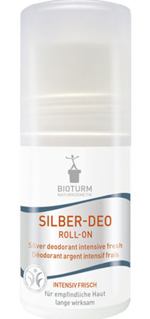 Bioturm No.32 dezodorant roll on z mikrosrebrem Intensive Fresh o zapachu owocowym, 50 ml
