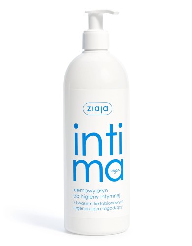 Ziaja Intima kremowy płyn do higieny intymnej z kwasem laktobionowym 500 ml