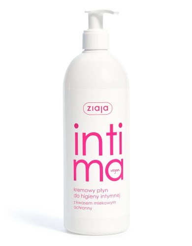 Ziaja Intima kremowy ochronny płyn do higieny intymnej z kwasem mlekowym 500ml