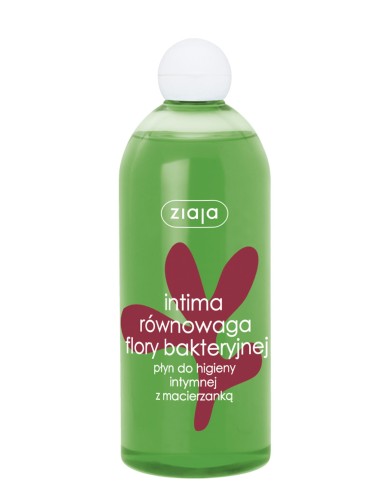Ziaja Intima płyn do higieny intymnej z macierzanką równowaga flory bakteryjnej 500ml