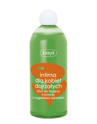 Ziaja Intima płyn do higieny intymnej dla Kobiet dojrzałych z nagietkiem lekarskim 500ml