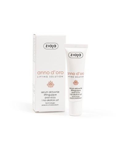 ZIAJA - serum aktywnie liftingujące pod oczy i na okolice ust pojemność: 30 ml