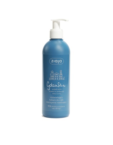 ZIAJA - rozświetlający balsam do ciała intensywnie nawilżający pojemność: 300 ml