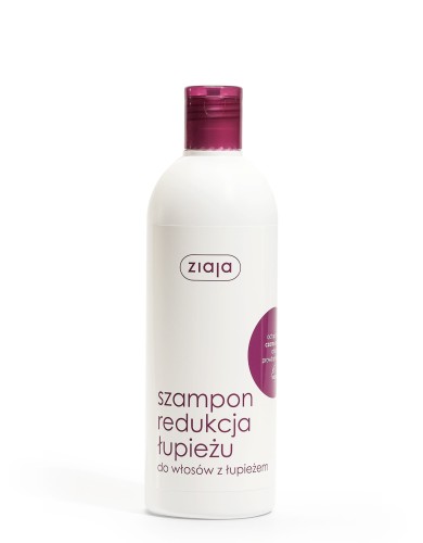 ZIAJA szampon redukcja łupieżu do włosów z łupieżem 400 ml.