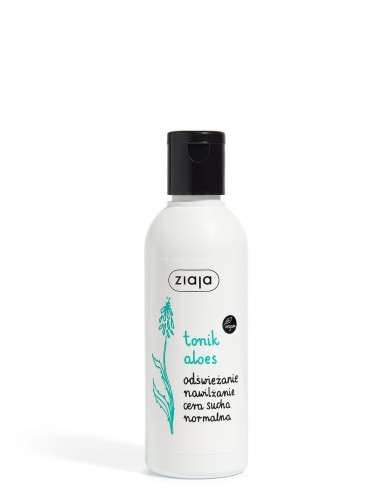 ZIAJA tonik aloes odświeżanie nawilżanie 200 ml.