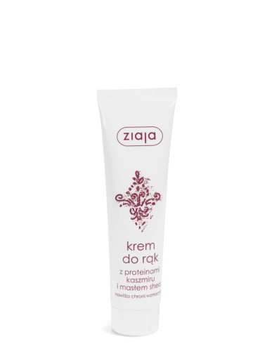 Ziaja Krem do rąk z proteinami kaszmiru i masłem shea 100ml 