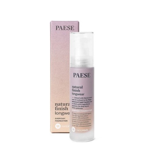  Paese Długotrwały podkład o naturalnym wykończeniu 1,5 Nude Nanorevit Natural Finish Longwear Everyday Foundation 30 ml