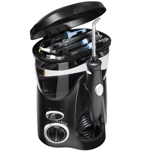 WATERPIK WP 112E E2 Ultra - czarny Irygator do zębów + 7 końcówek (E1)