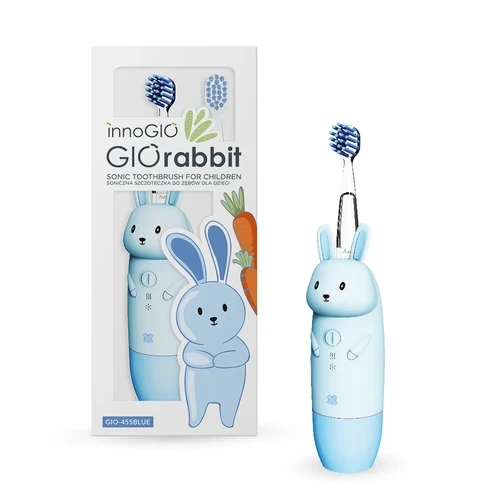 INNOGIO  GIORABBIT SONICZNA SZCZOTECZKA DLA DZIECI BLUE GIO-455BLUE 