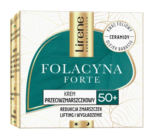 Lirene Folacyna Forte Krem Przeciwzmarszczkowy 50+ 50ml