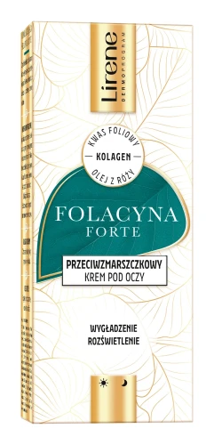 Lirene Folacyna Forte Przeciwzmarszczkowy Krem pod Oczy 15ml