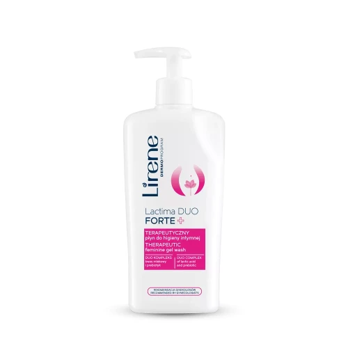 Lirene LACTIMA DUO FORTE+ Terapeutyczny płyn do higieny intymnej 300 ml