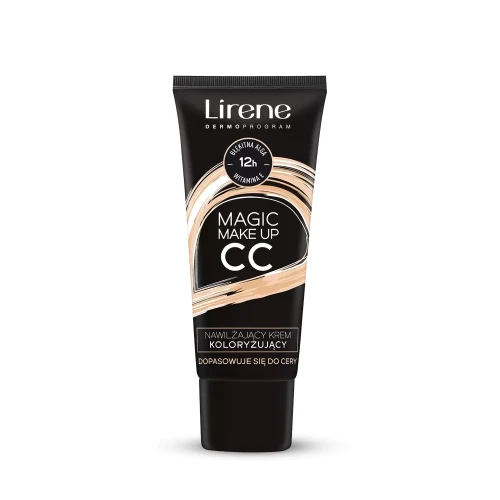 Lirene MAGIC MAKE UP CC Nawilżający krem koloryzujący 30 ml