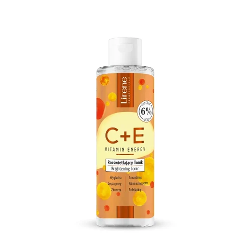 Lirene C+E VITAMIN ENERGY Rozświetlający tonik 200 ml