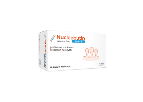 NORSA PHARMA Nucleobutin Forte (60 kaps.) (E1)