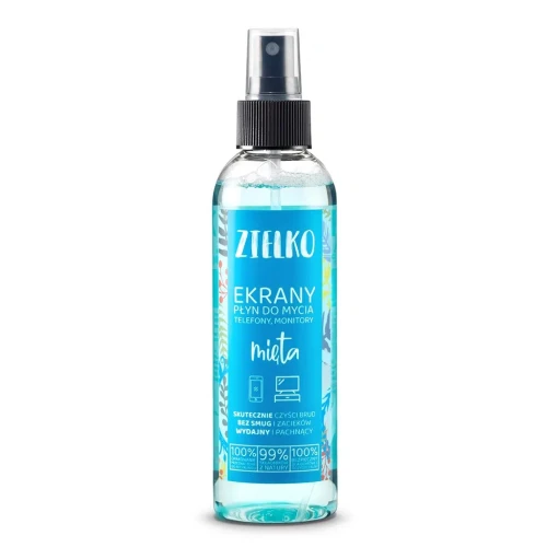 ZIELKO Płyn do mycia ekranów MIĘTA Pojemność: 200 ml