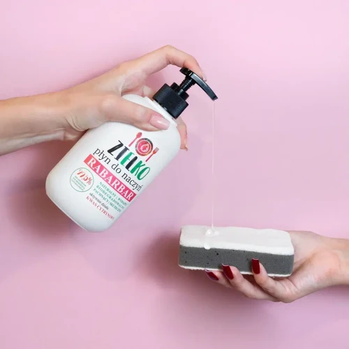 ZIELKO Płyn do mycia naczyń RABARBAR Pojemność: 500 ml
