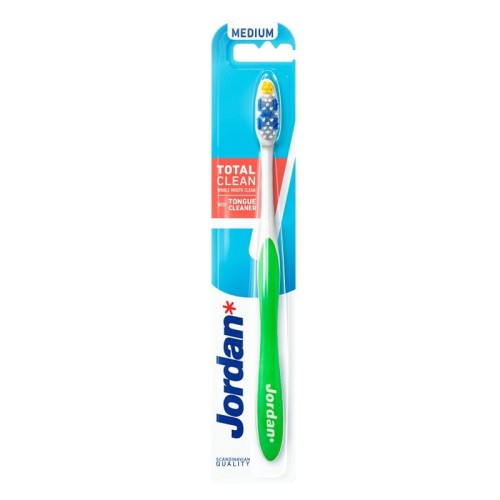 Jordan Total Clean szczoteczka do zębów Medium 1szt.  